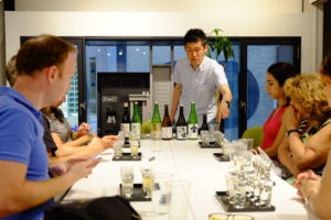 sake tasting