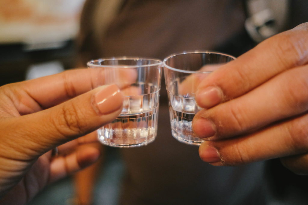 sake tasting