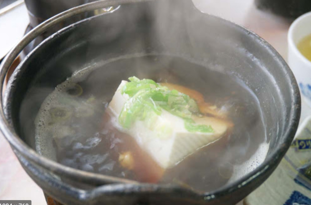 tofu in the hotpot