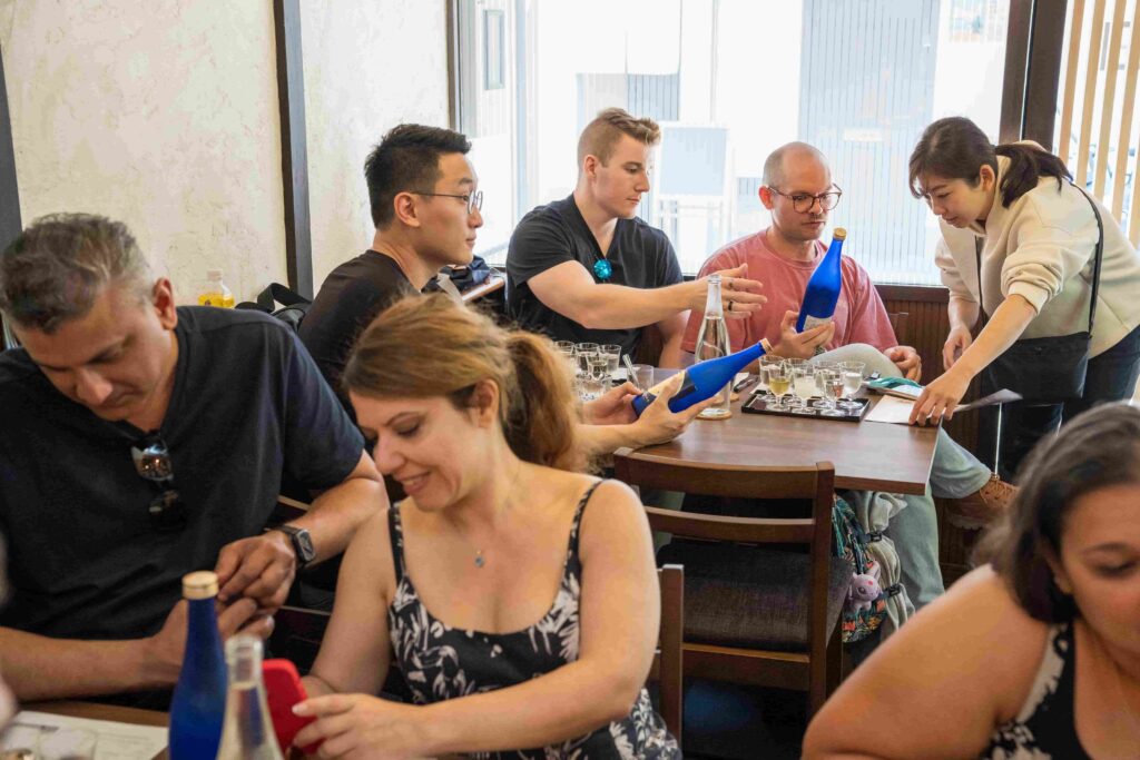 Photos from the 1.5-Hour Sake Tasting Experience