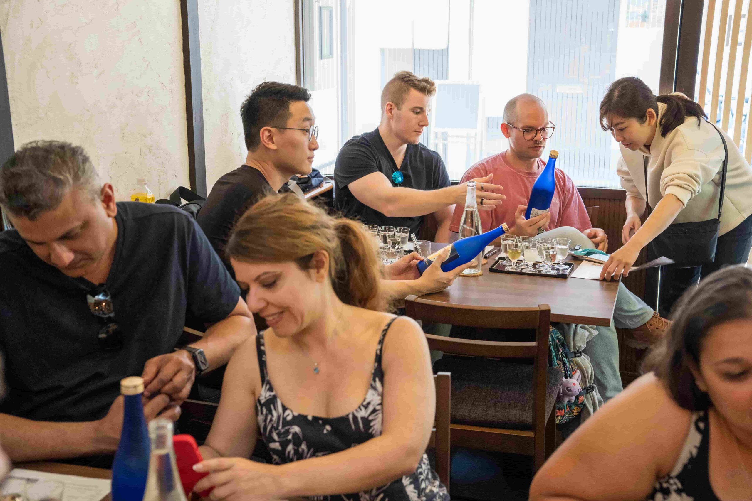 Photos from the 1.5-Hour Sake Tasting Experience